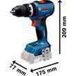 Дрель-шуруповерт Bosch GSB 18V-65 Professional 06019N3300. Фото-2