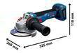 Болгарка Bosch GWS 18V-11 S Professiona 06019N4002. Фото-3