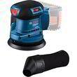 Ексцентрикова шліфмашина акумуляторна Bosch GEX 185-LI Professional 06013A5020. Фото-3