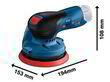 Ексцентрикова шліфмашина акумуляторна Bosch GEX 12V-125 Professional 0601372101. Фото-3