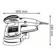 Ексцентрикова шліфмашина Bosch GEX 34-125 Professional 0601372300. Фото-3