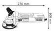 Кутова шліфмашина Bosch GWS 750-125 Professional 0601394001. Фото-2