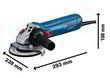 Кутова шліфувальна машина Bosch GWS 12-125 Professional 06013A6101. Фото-2